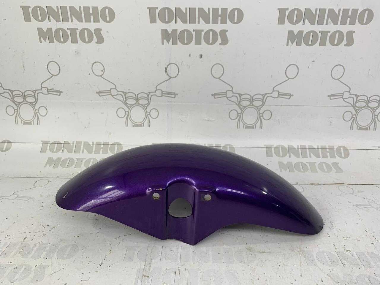 PARALAMA DIANTEIRO HONDA CB 500 1998 Á 2004 - ROXO