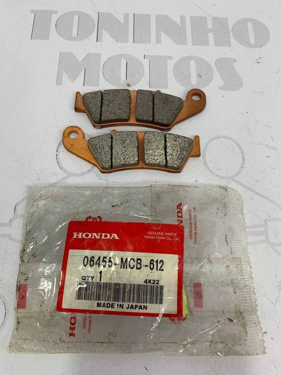 JOGO PASTILHA DIANTEIRA ESQUERDA HONDA XL700 VA TRANSALP