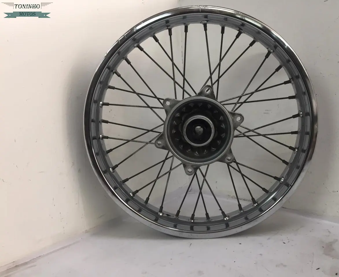 RODA TRASEIRA HONDA BROS 160 2016 À 2020 ''FREIO À DISCO''