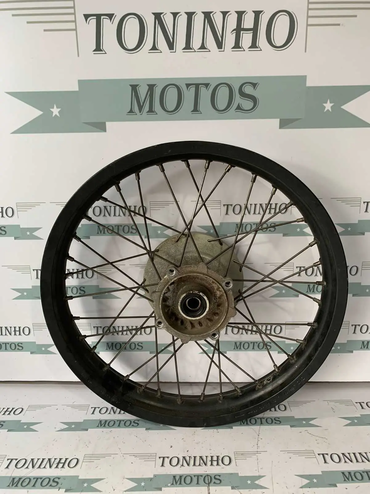 RODA TRASEIRA HONDA XRE300 2010 Á 2018 SEM ABS