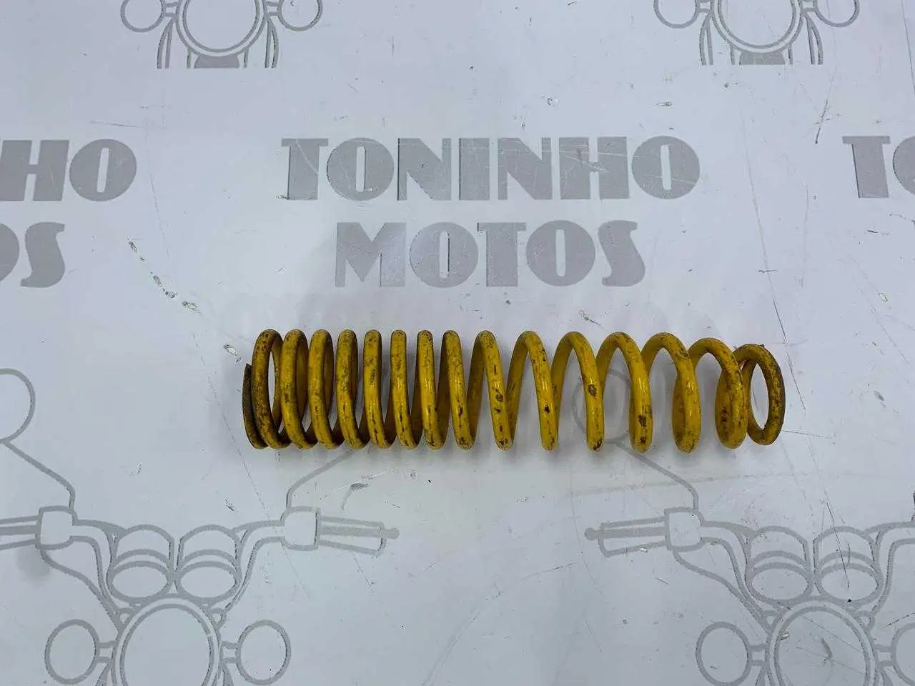 Mola Amortecedor Traseiro Honda Pop 100 2007 a 2015