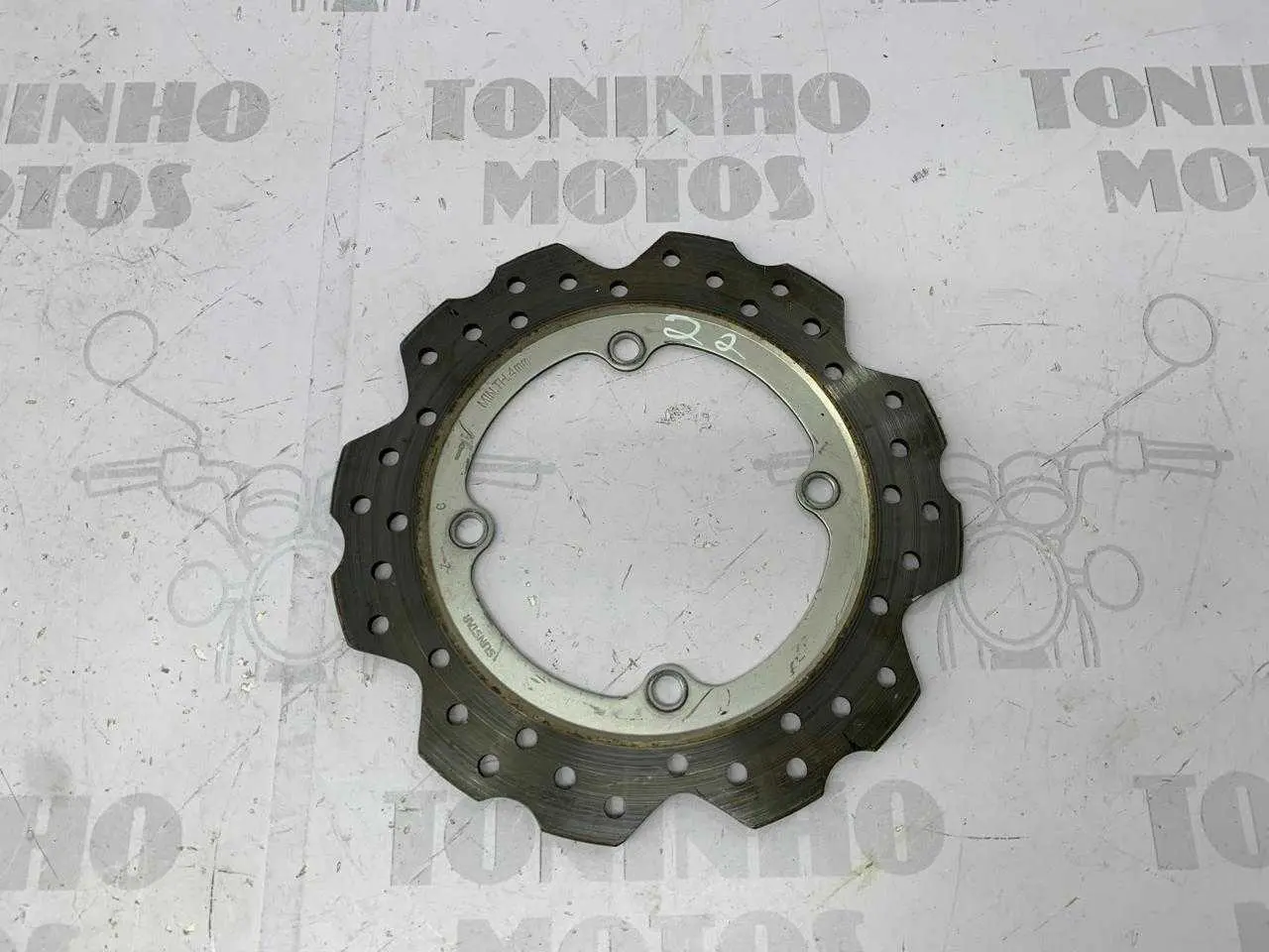 DISCO DE FREIO TRASEIRO HONDA CB650F 2014/2015
