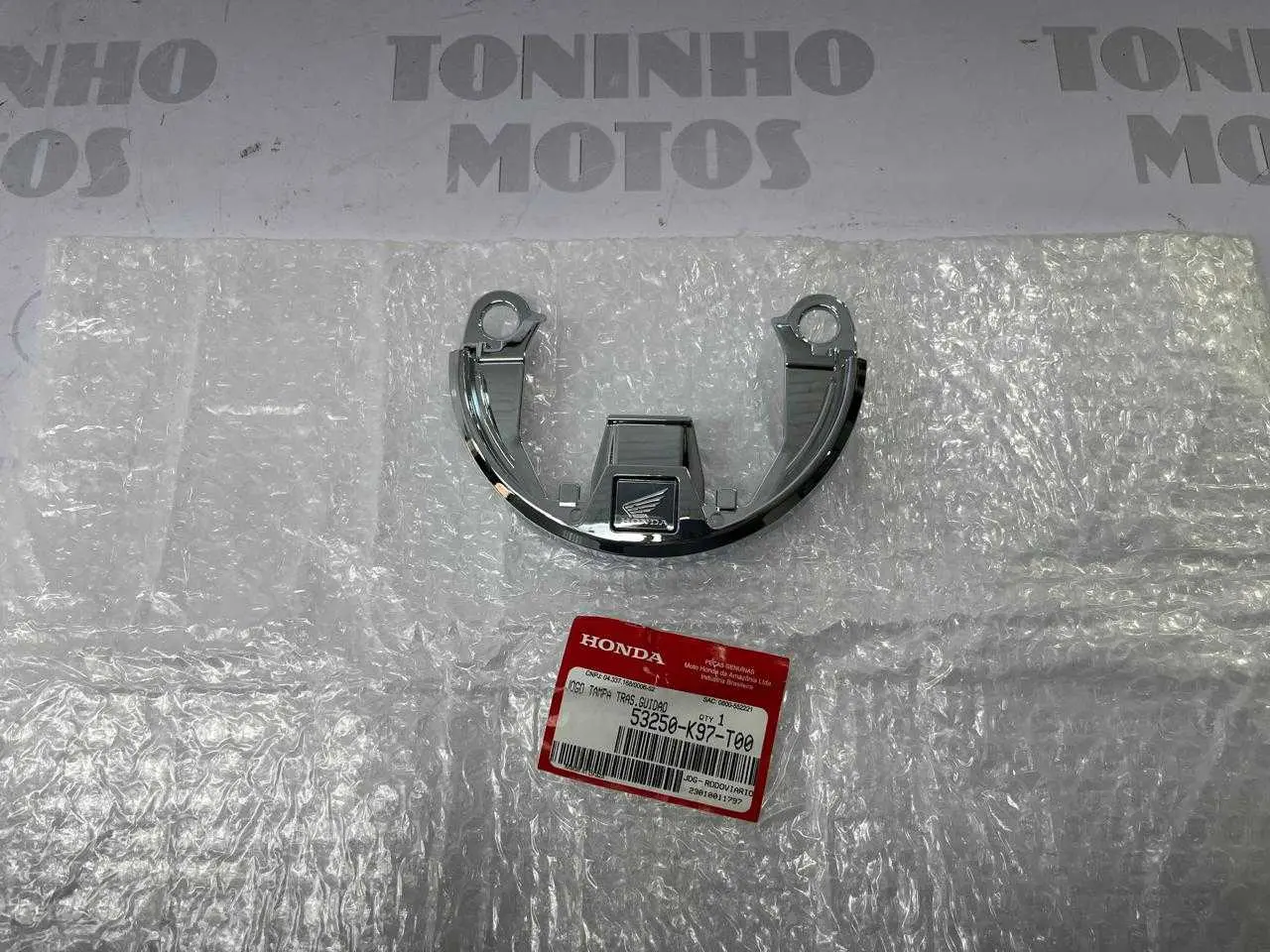 Tampa Traseira Guidão Honda Pcx150 2019 a 2022
