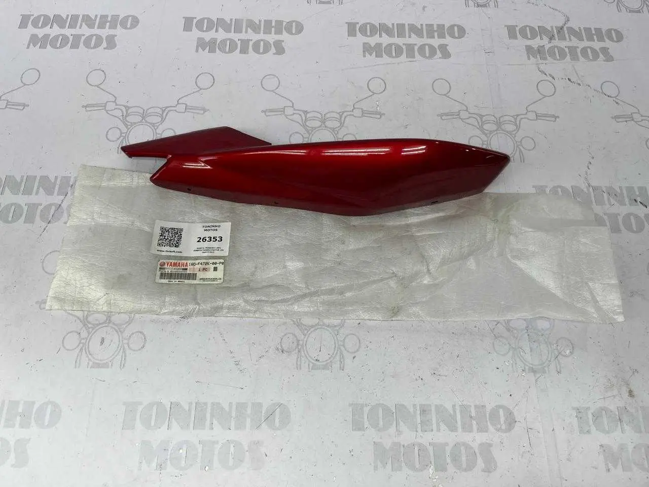 RABETA TRASEIRO LADO DIREITO YAMAHA FACTOR 125 2009 À 2013