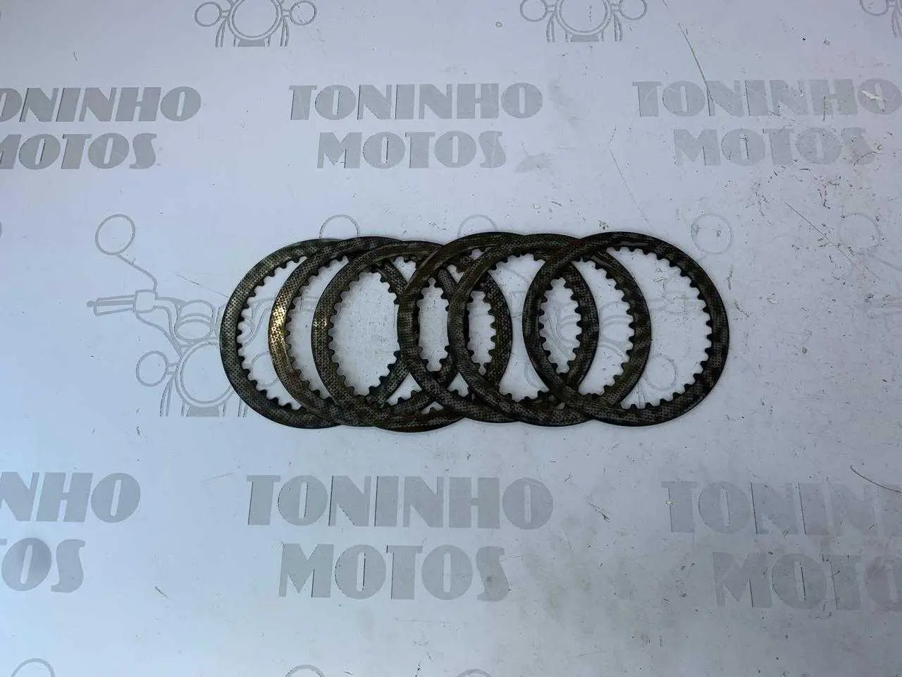 JOGO DE DISCO E SEPARADOR SUZUKI GS500E 1996