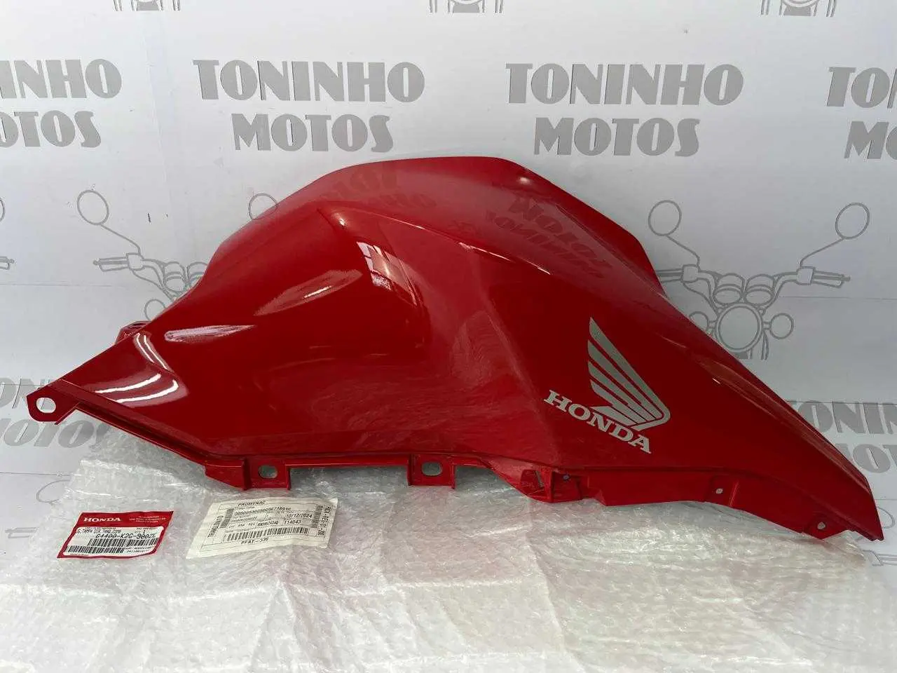 ABA TANQUE DIREITO HONDA START 160 2025 / CARGO 2025/2026