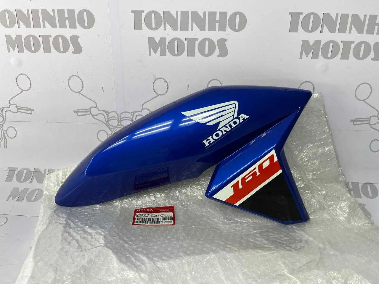 ABA DE TANQUE LADO DIREITO HONDA TITAN 160 EX 2019