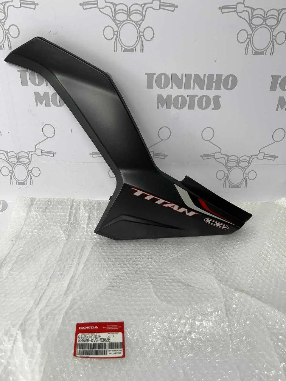 TAMPA LATERAL SUPERIOR LADO ESQUERDO HONDA TITAN 160 EX 2018