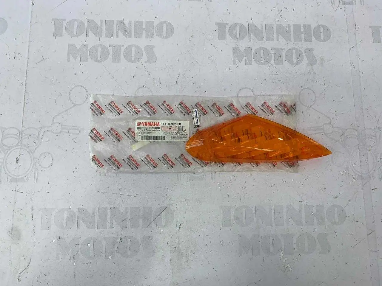 LENTE DO PISCA DIANTEIRO DIREITO YAMAHA NEO 2005 Á 2007