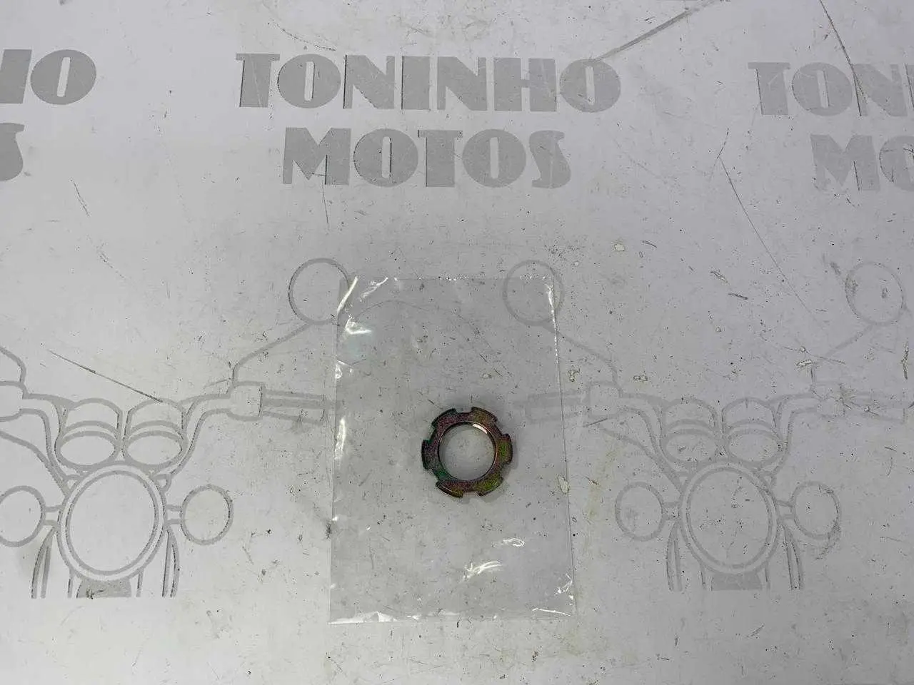 PORCA B COLUNA DIREÇÃO YAMAHA XTZ / XT225 / TTR125 / TTR230