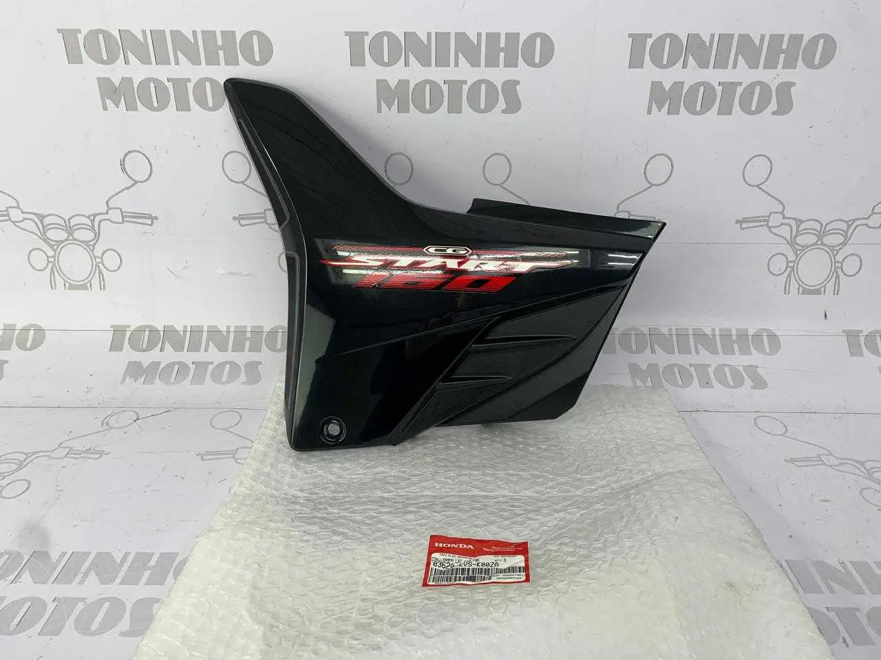 CARENAGEM LATERAL ESQUERDO HONDA FAN 160 START 2016 À 2019