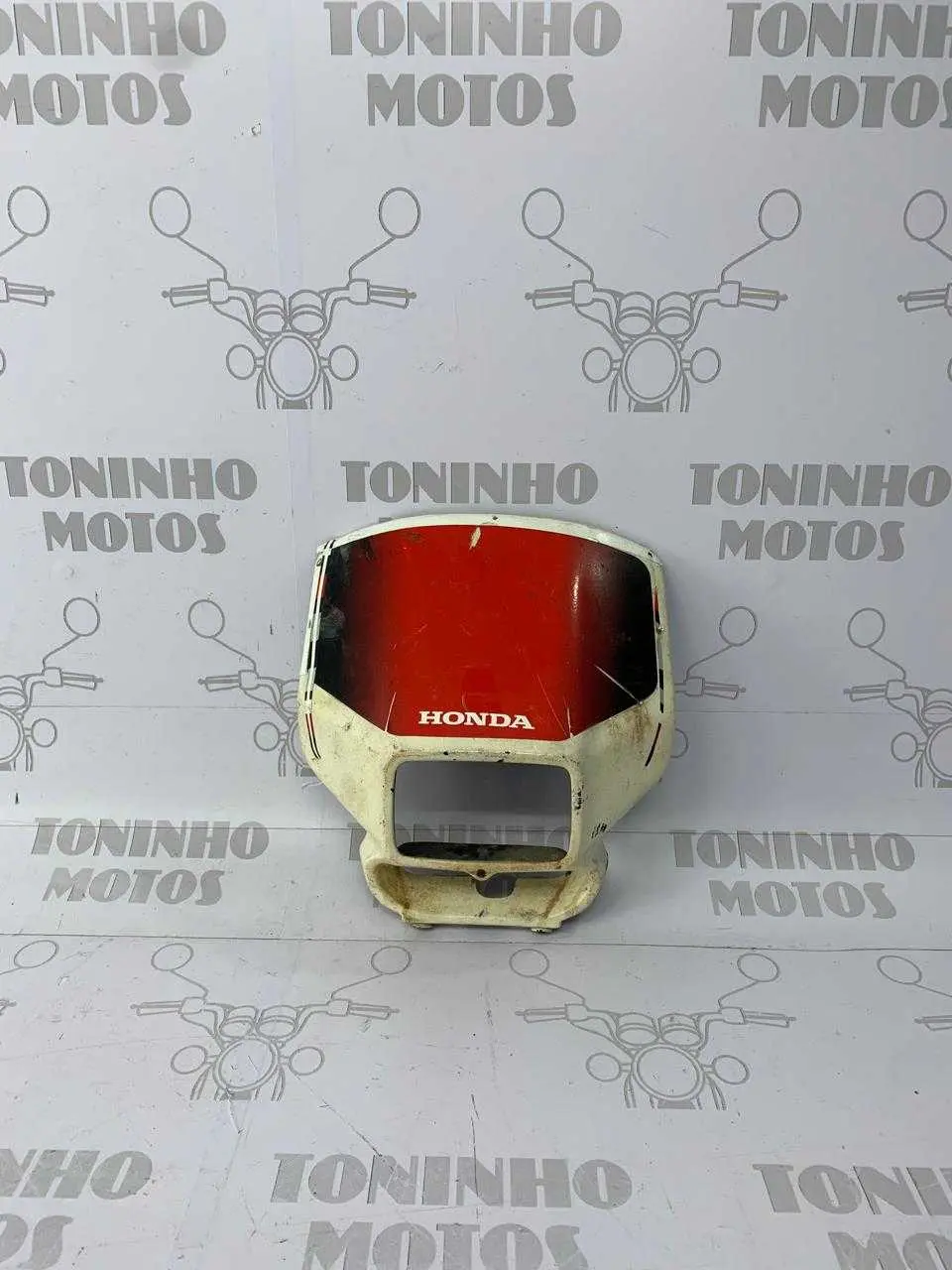 MOLDURA DO FAROL HONDA XR200 / XLR125 1994 Á 2002