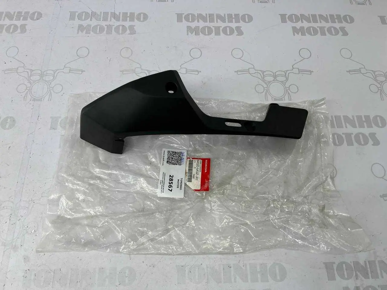 CARENAGEM INFERIOR MOTOR ESQUERDO HONDA CB500X 2014 À 2016