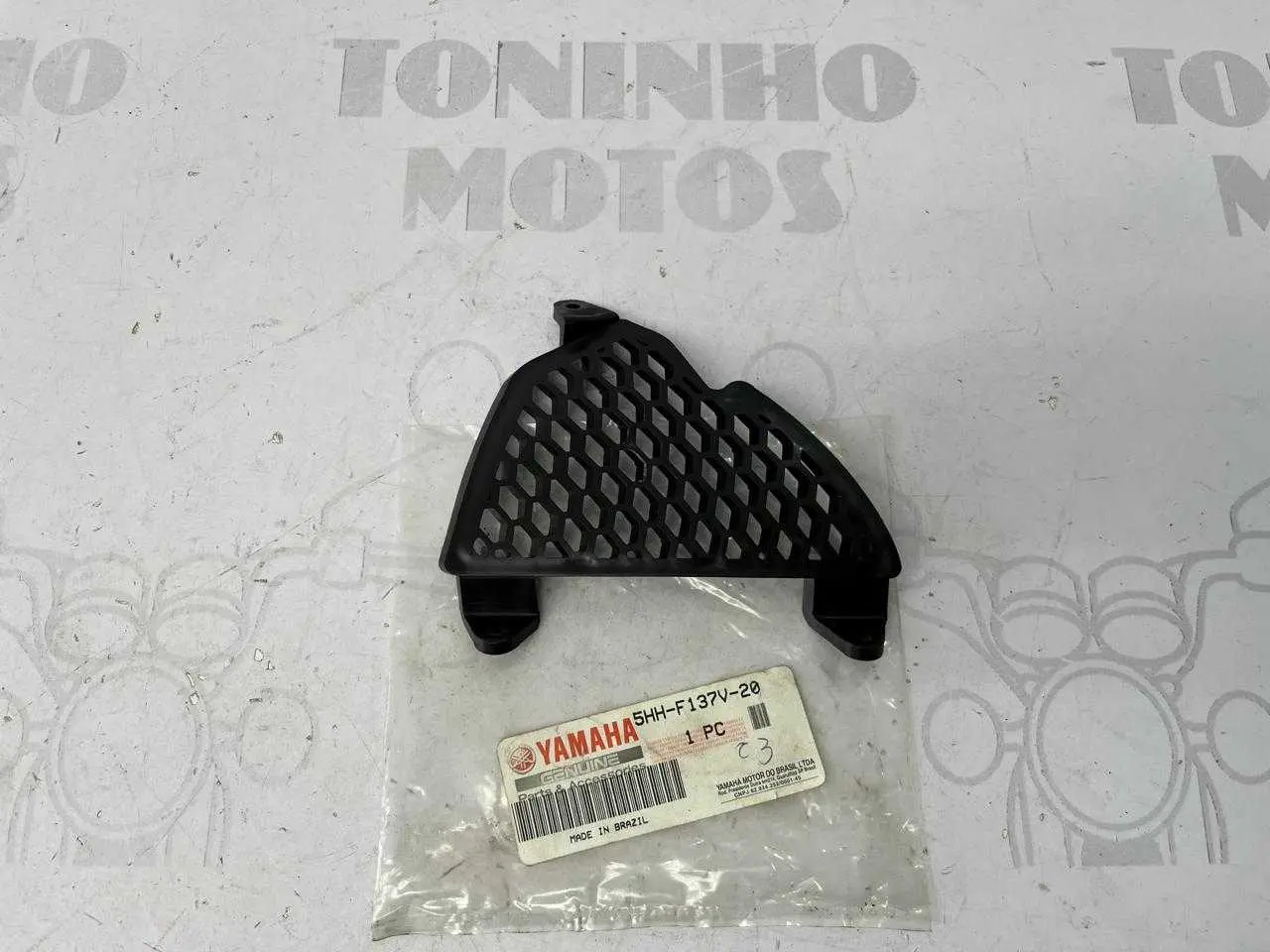 TELA GUIA ENTRADA AR LADO DIREITO YAMAHA YBR 125 2005 Á 2008
