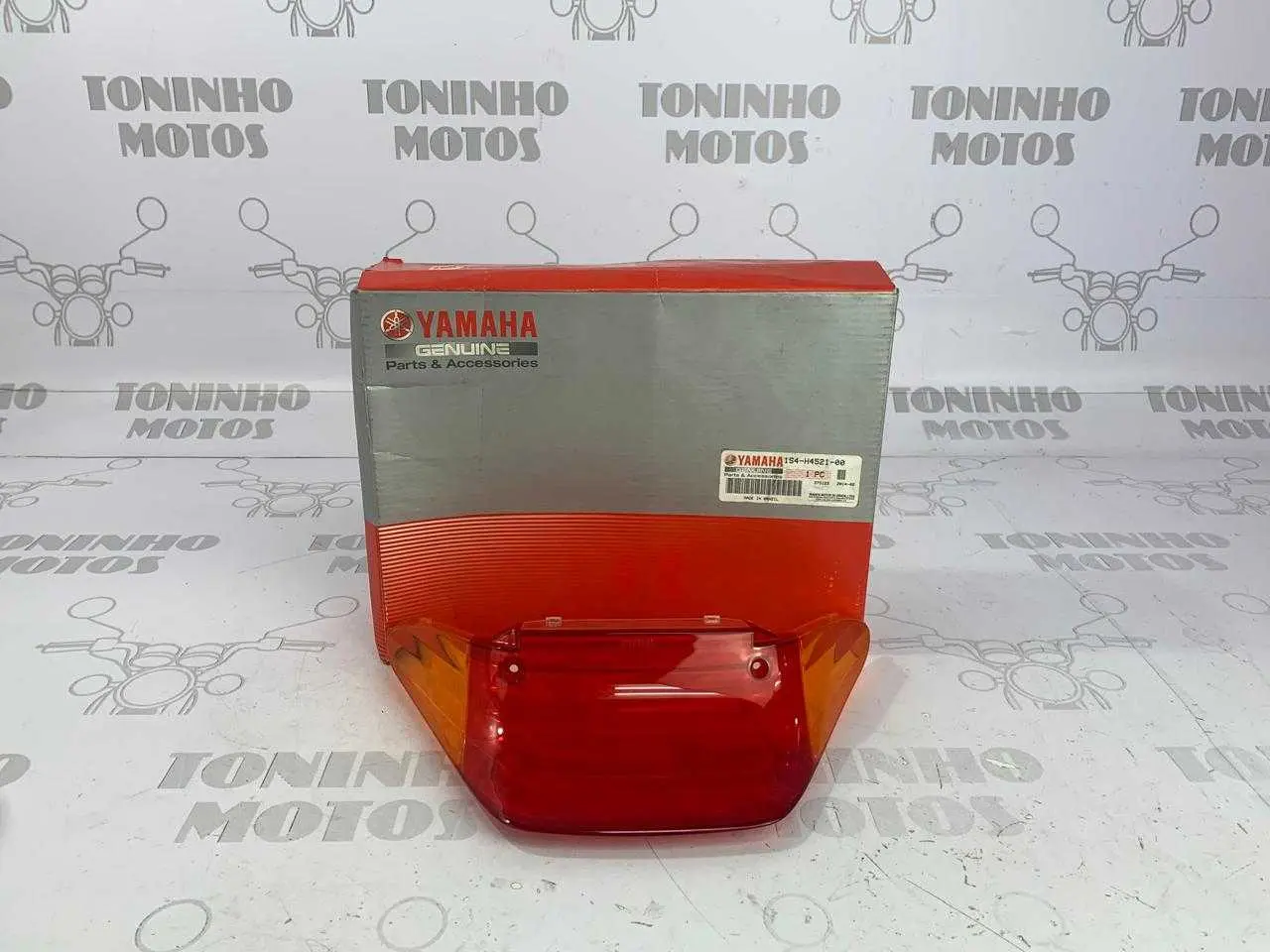 LENTE LANTERNA DE FREIO YAMAHA FAZER 250 2006 Á 2010
