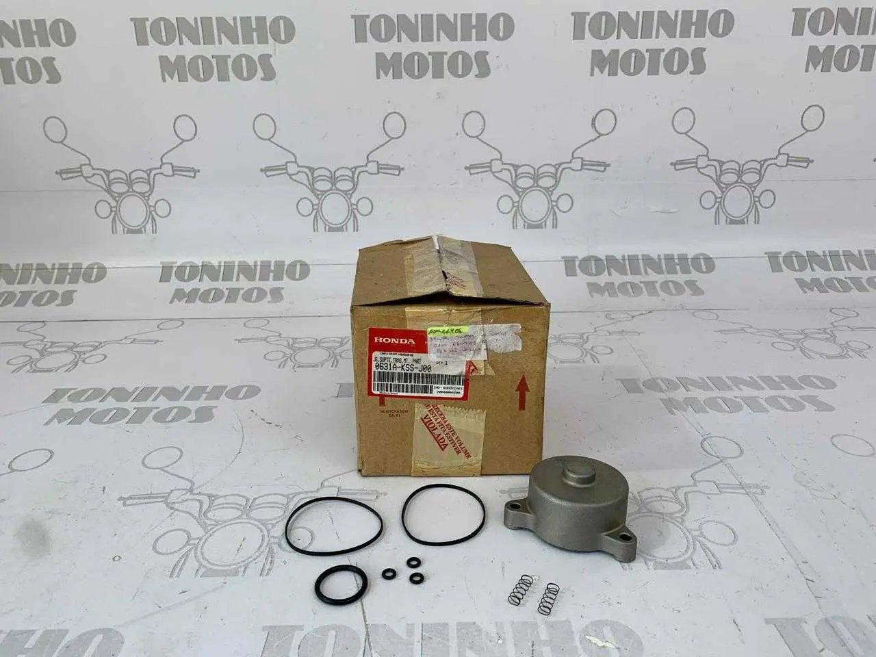 TAMPA MOTOR DE PARTIDA C/ ESCOVAS HONDA BIZ 125 2011 À 2019