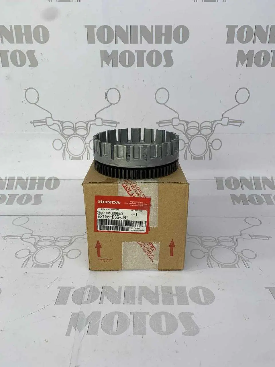 CAMPANA DE EMBREAGEM HONDA BIZ 125 2018 Á 2024