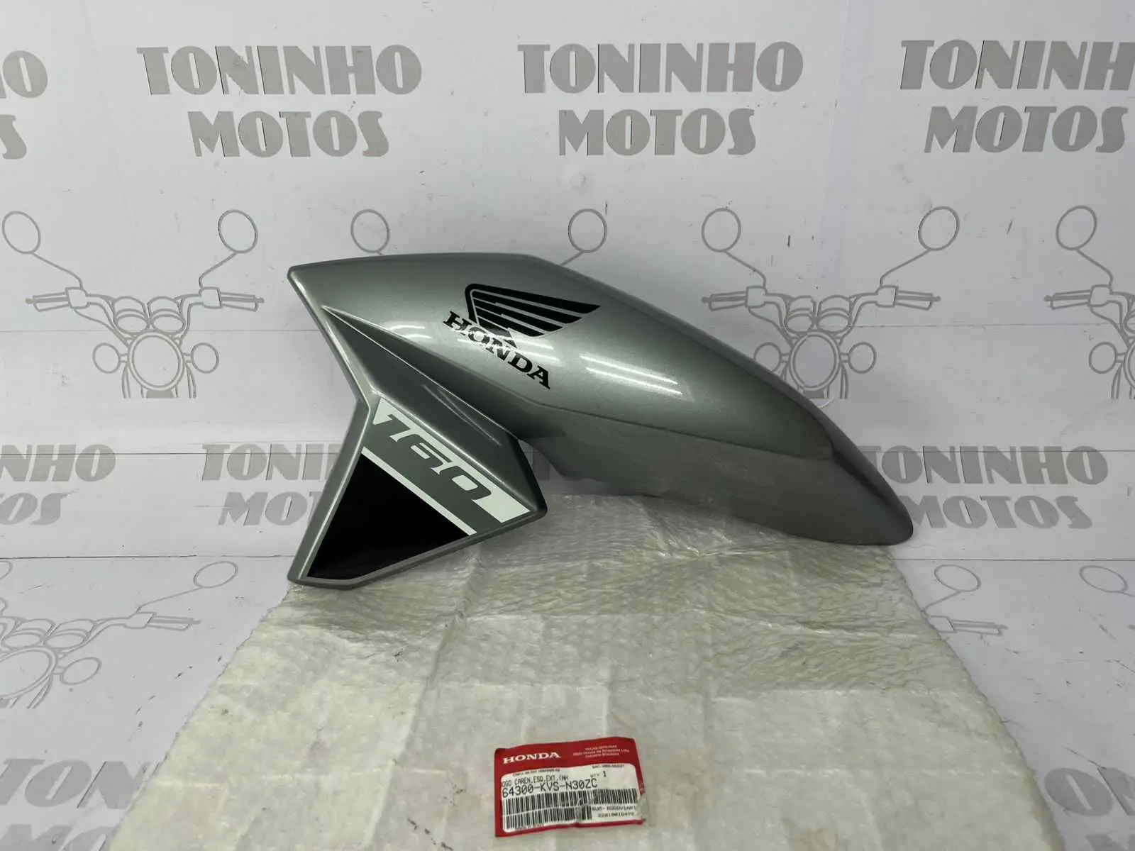 ABA DE TANQUE LADO ESQUERDO HONDA CG 160 EX 2019