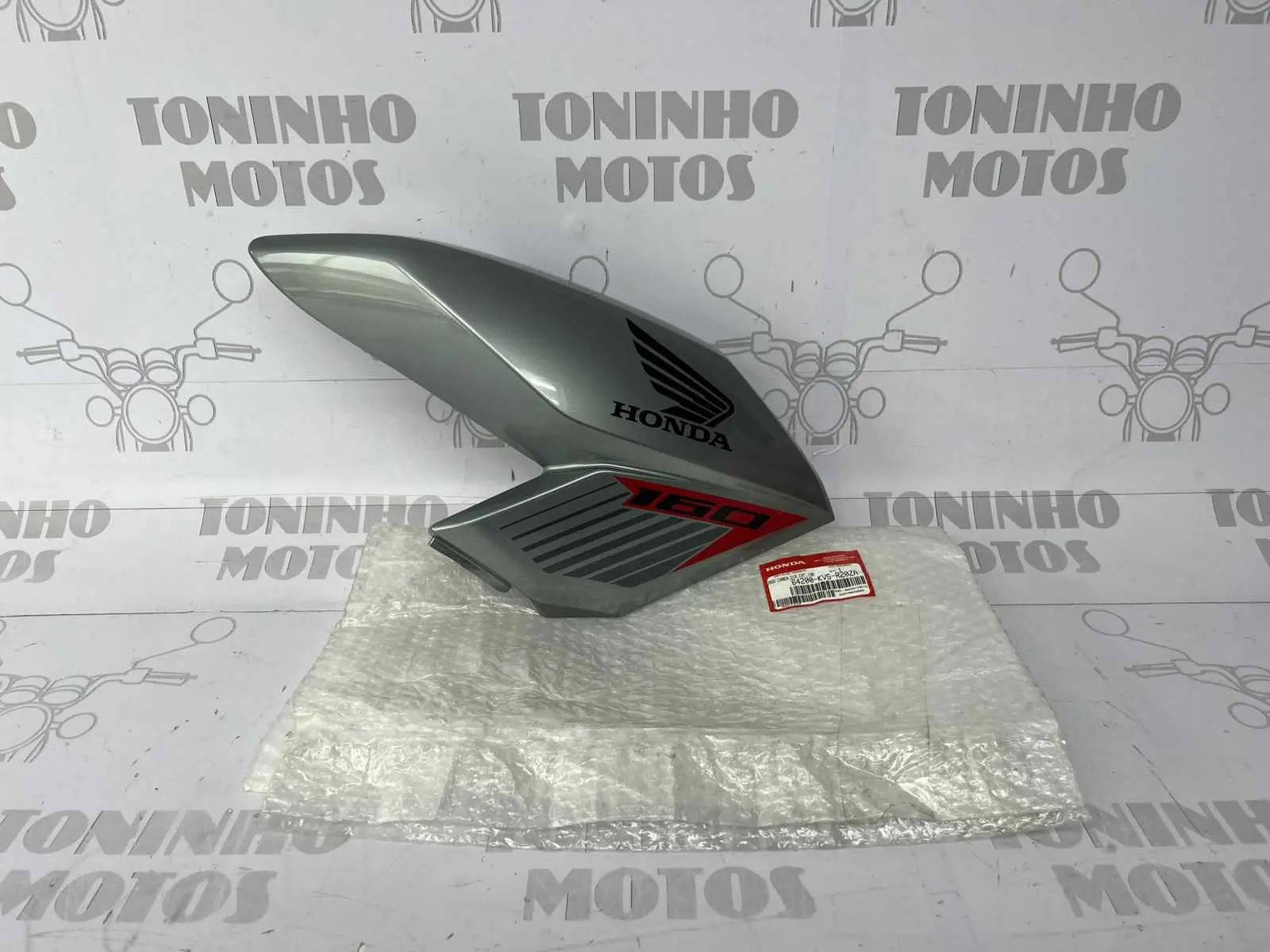 ABA DE TANQUE LADO DIREITO HONDA CG 160 FAN 2020 À 2021