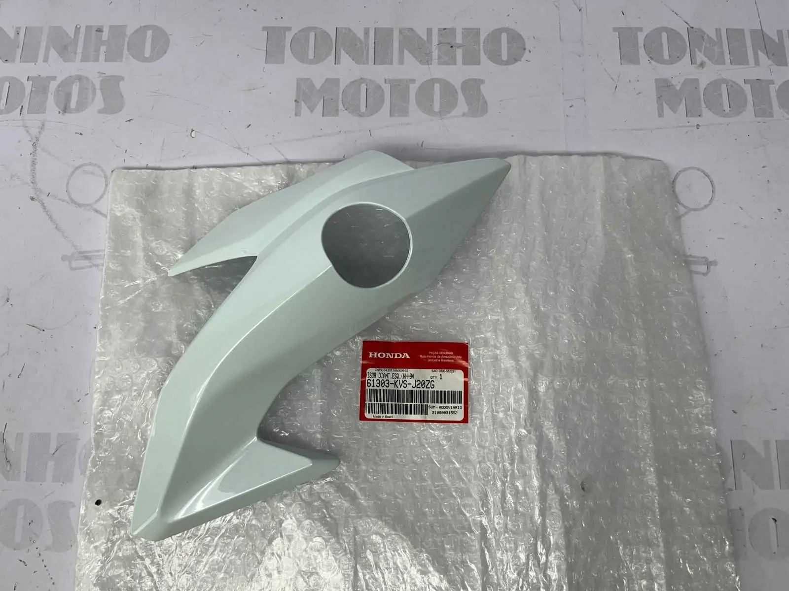 CARENAGEM FAROL ESQUERDO HONDA CG160 TITAN 2018 À 2021
