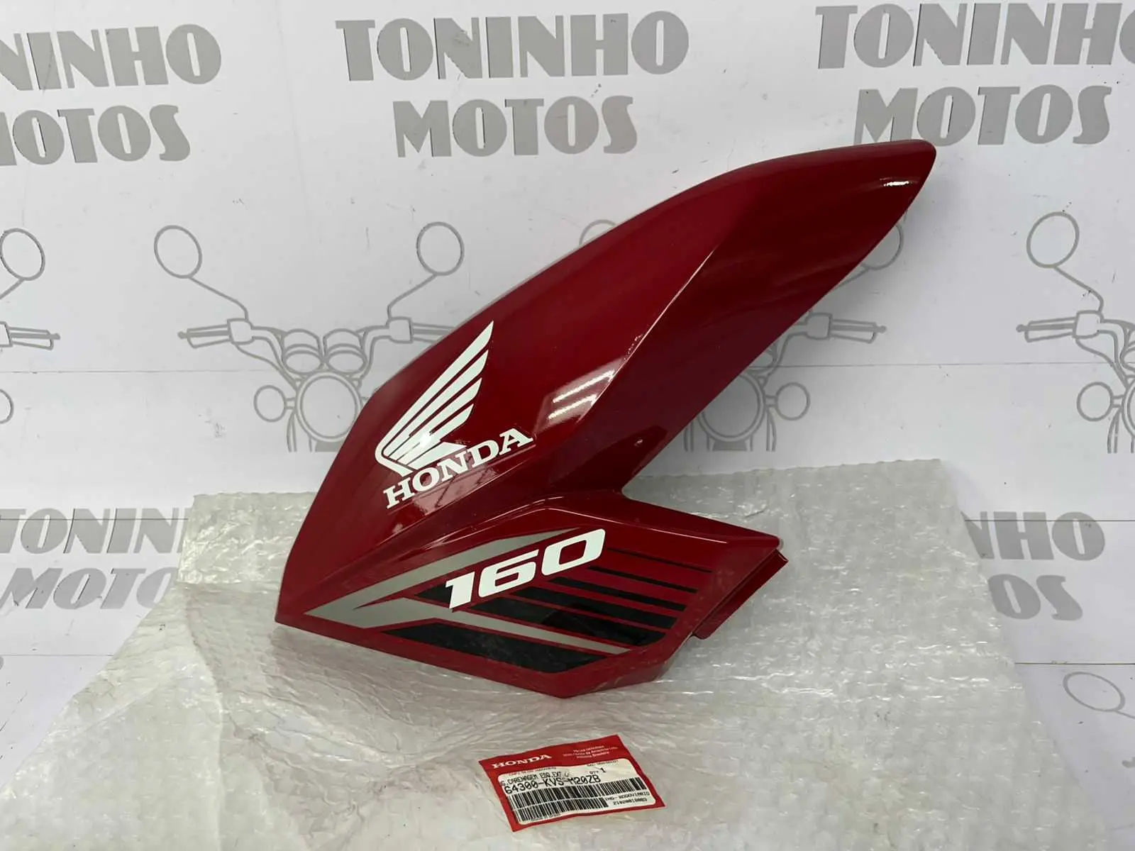 ABA DE TANQUE LADO ESQUERDO HONDA CG 160 2018