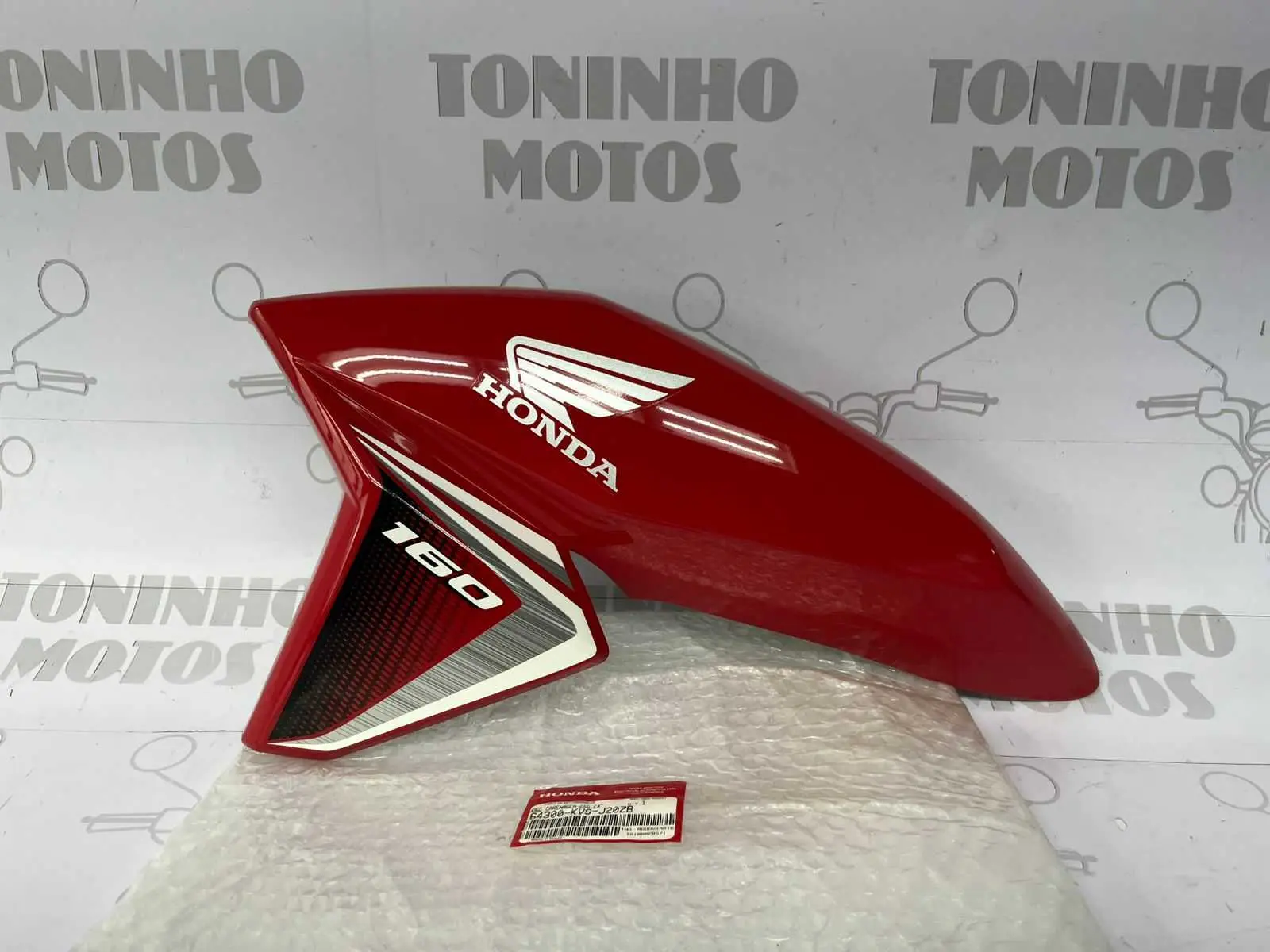 ABA DO TANQUE LADO ESQUERDO HONDA CG 160 EX 2016