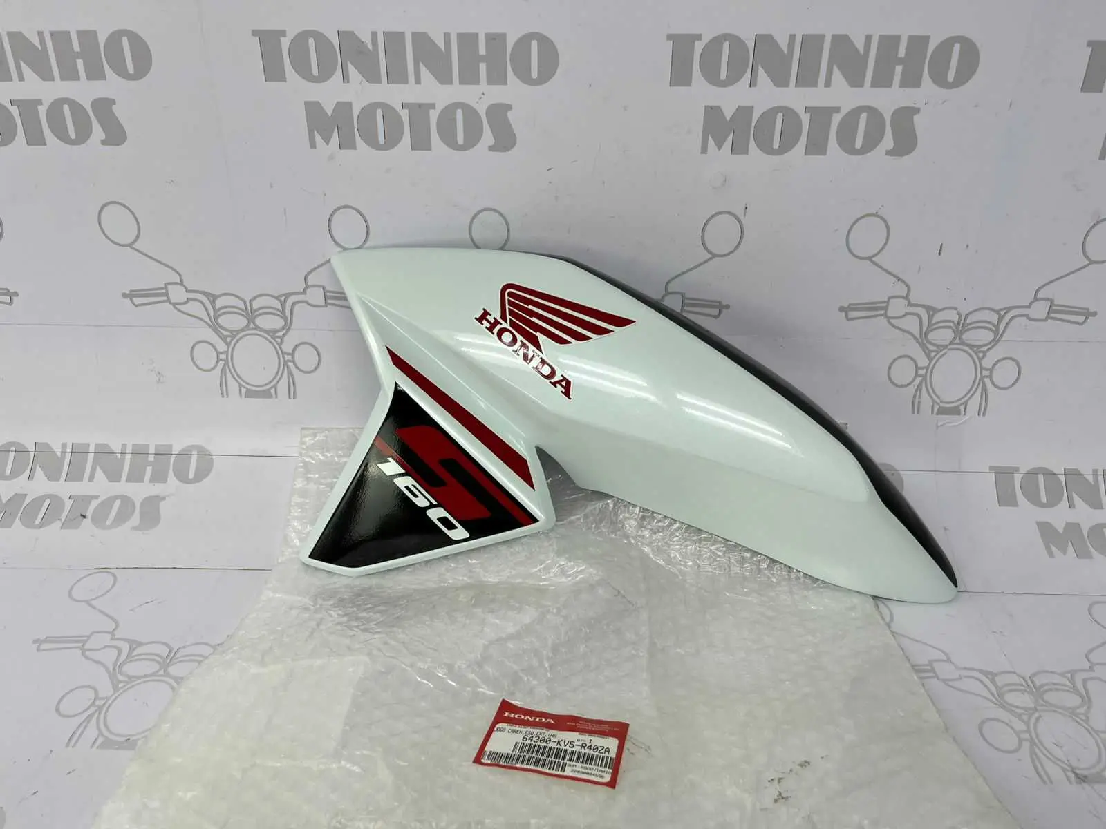 ABA DE TANQUE LADO ESQUERDO HONDA TITAN 160 2020