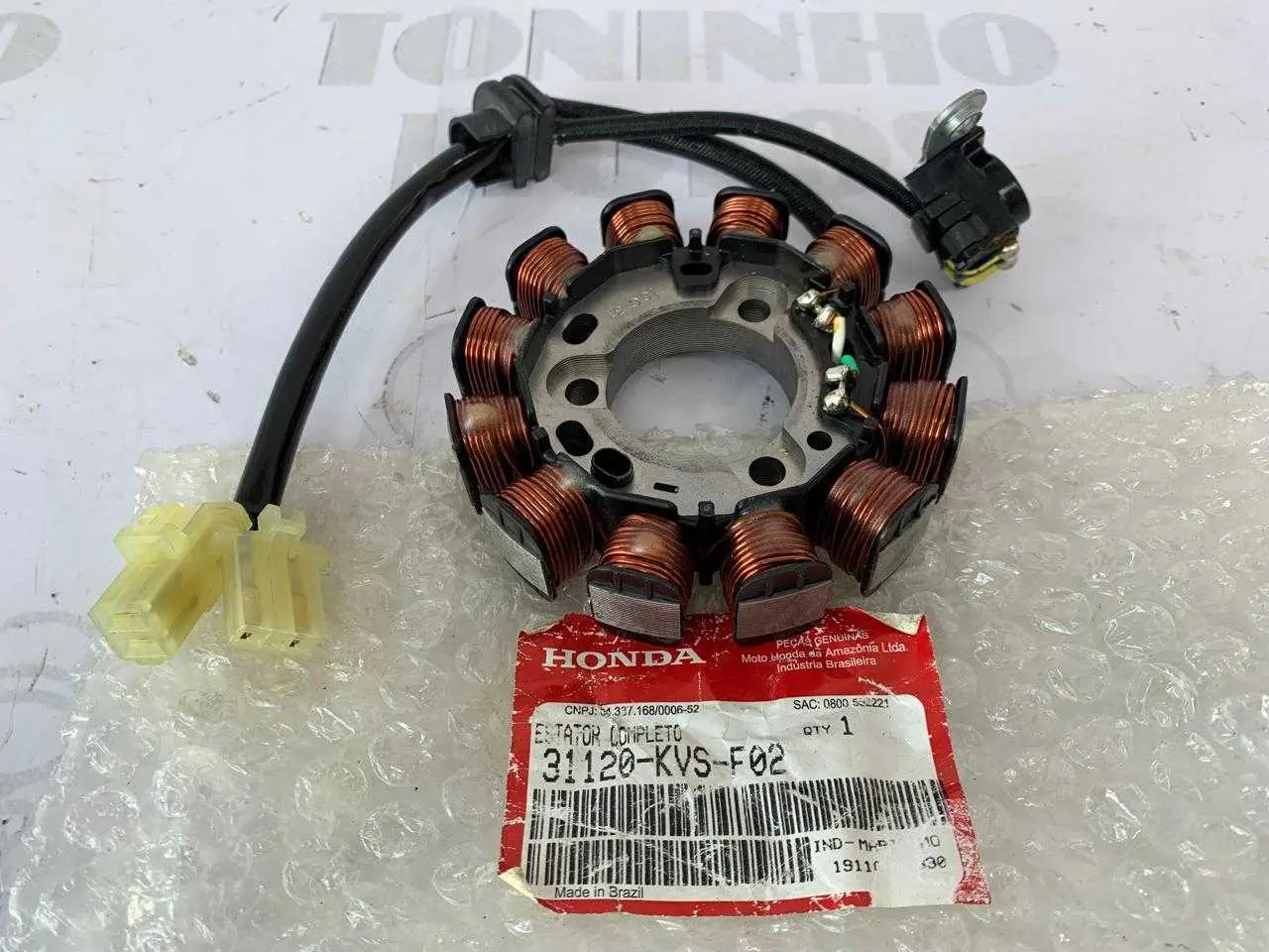 ESTATOR HONDA FAN 150 / TITAN 2014 À 2015