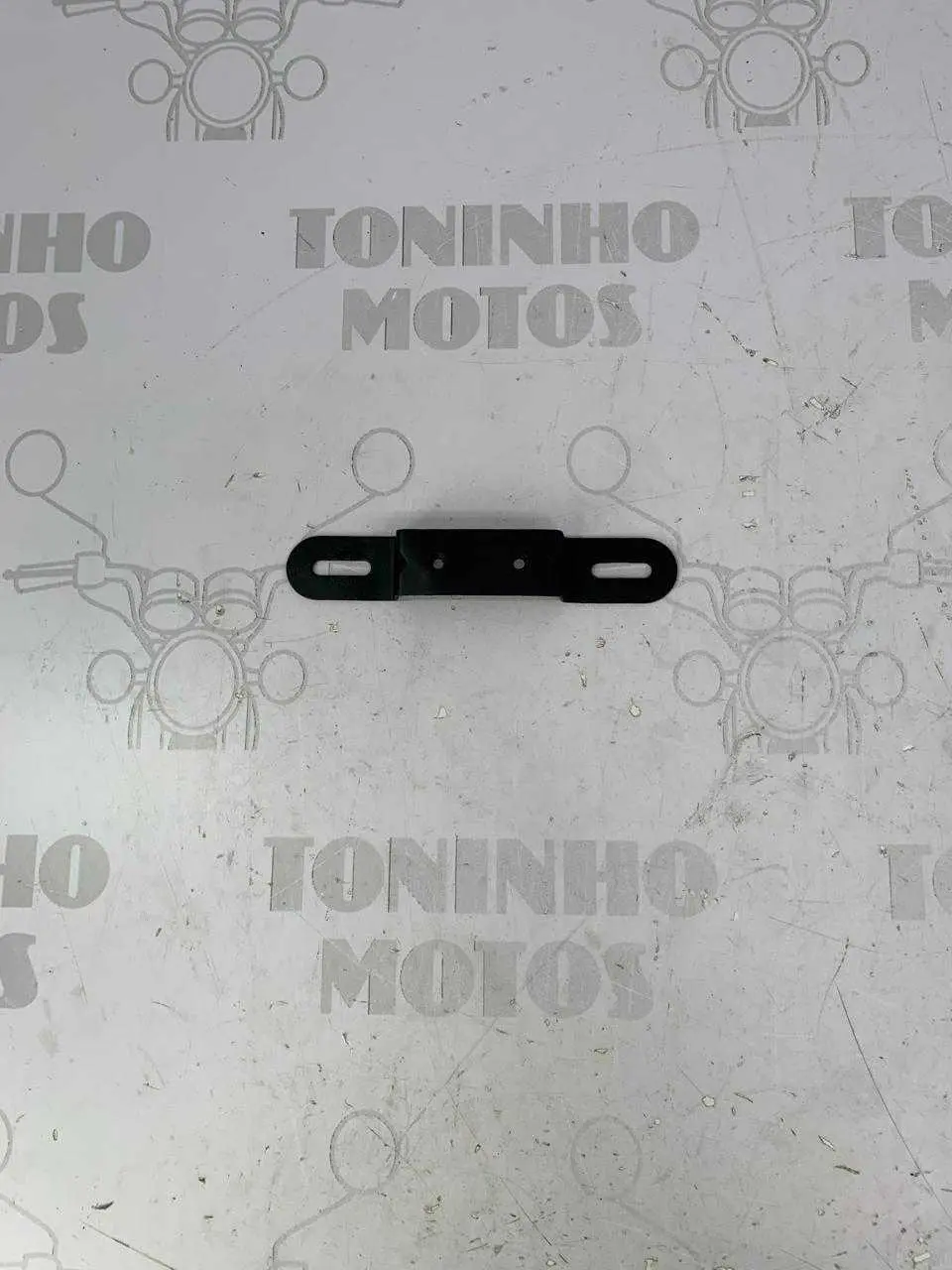 SUPORTE DE PLACA ( FERRO ) YAMAHA CRYPTON 105 1998 Á 2004