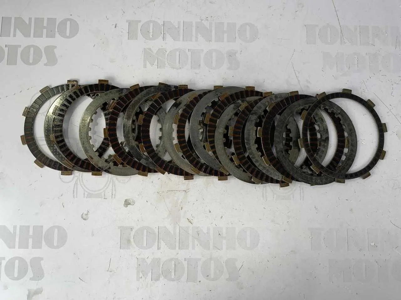 JOGO DE DISCO E SEPARADOR HONDA CB600F HORNET 2004 A 2007