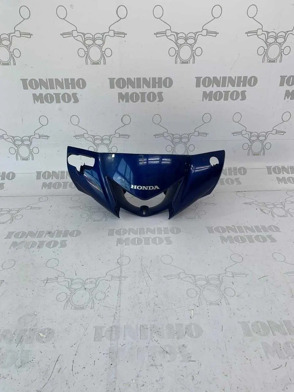 MOLDURA FAROL HONDA BIZ 125 2018 À 2022 FREIO À DISCO