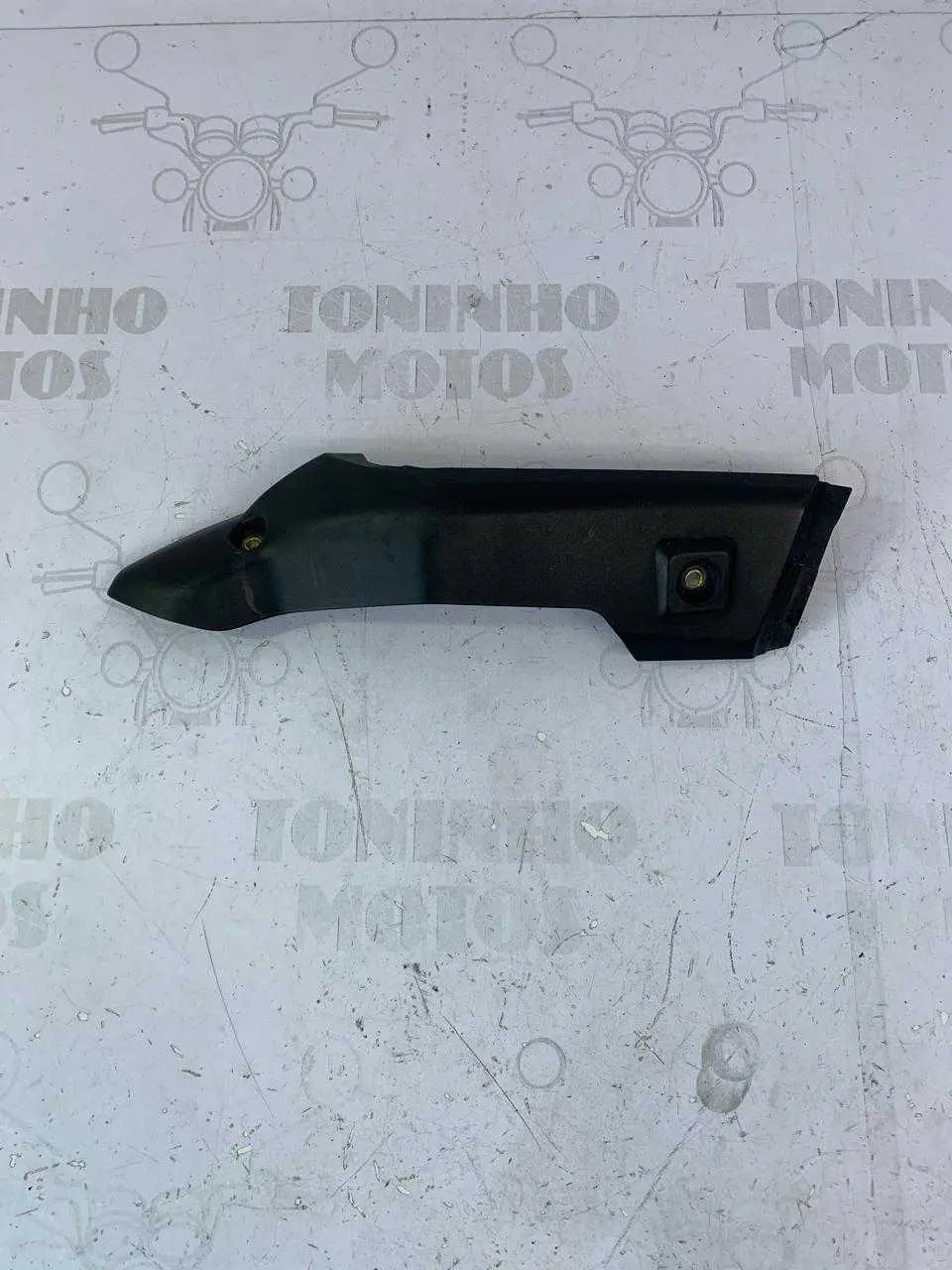 PROTEÇÃO INFERIOR PONTEIRA ESCAPAMENTO YAMAHA FZ25 2018 2024