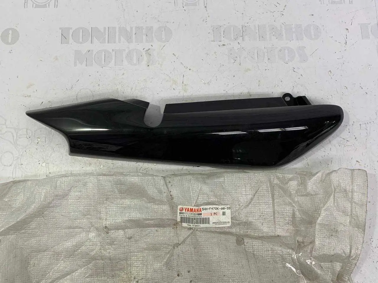 RABETA TRASEIRA DIREITA YAMAHA YBR 125 2000 Á 2008 - PRETO