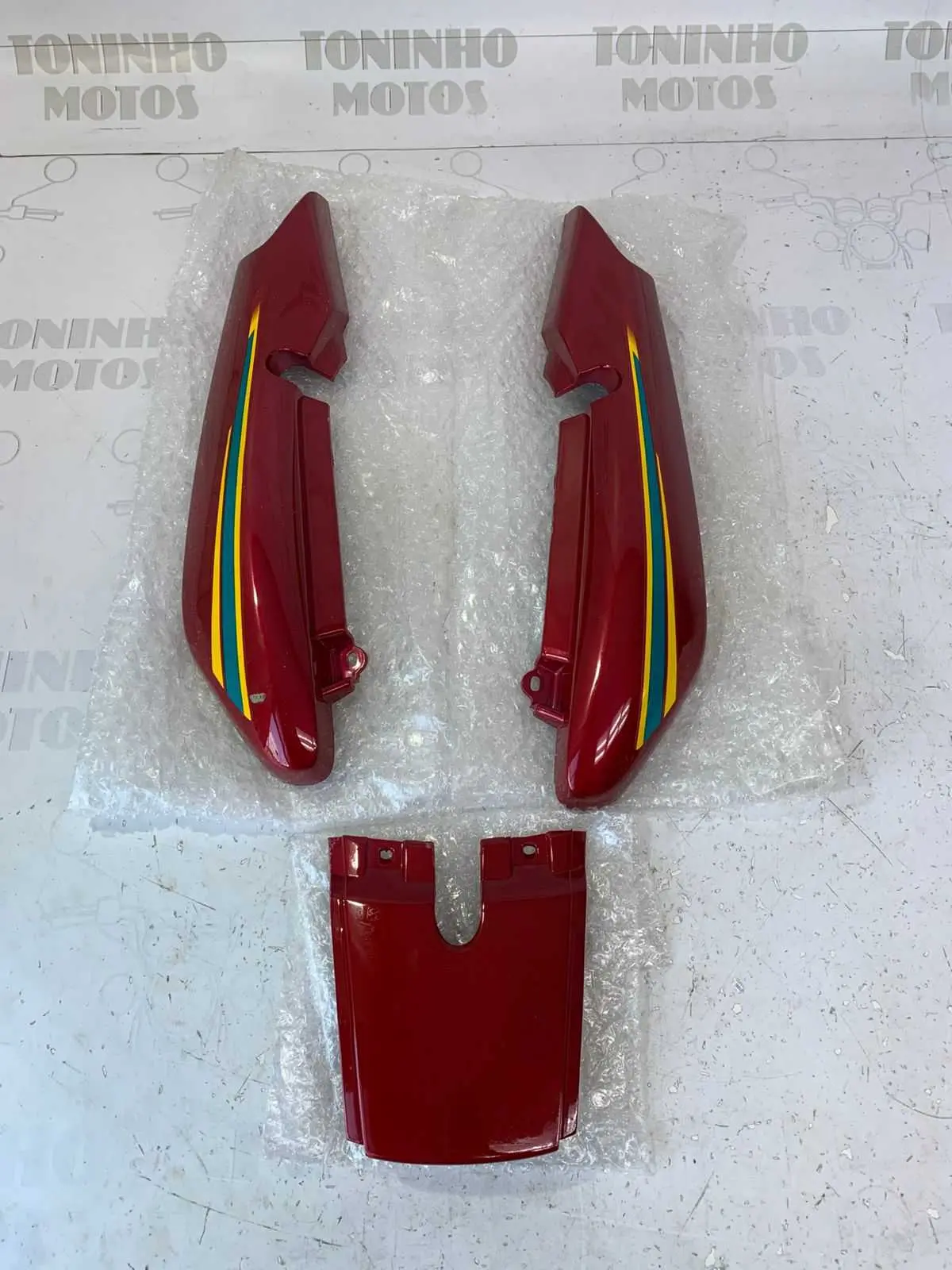 RABETA TRASEIRA COMPLETA YAMAHA YBR 125 2000 K/E - VERMELHO