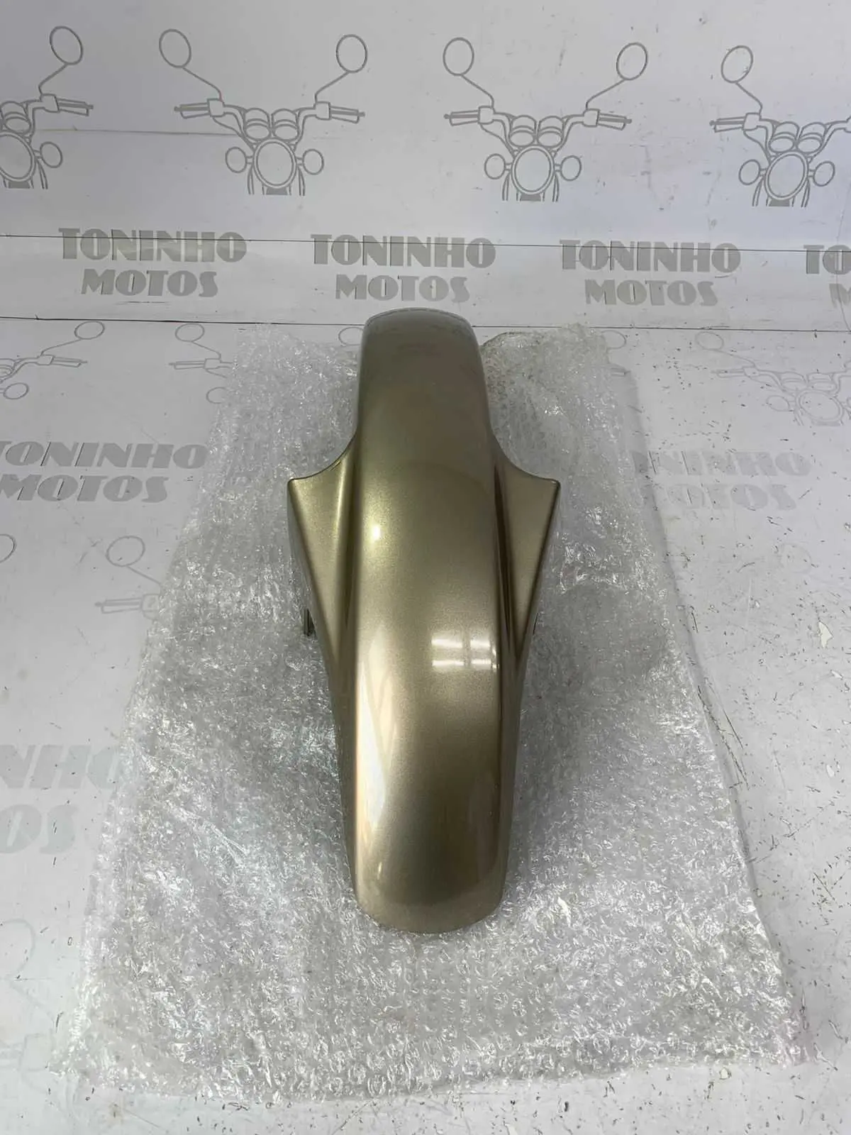PARALAMA DIANTEIRO YAMAHA YBR 125 2003 - Bege