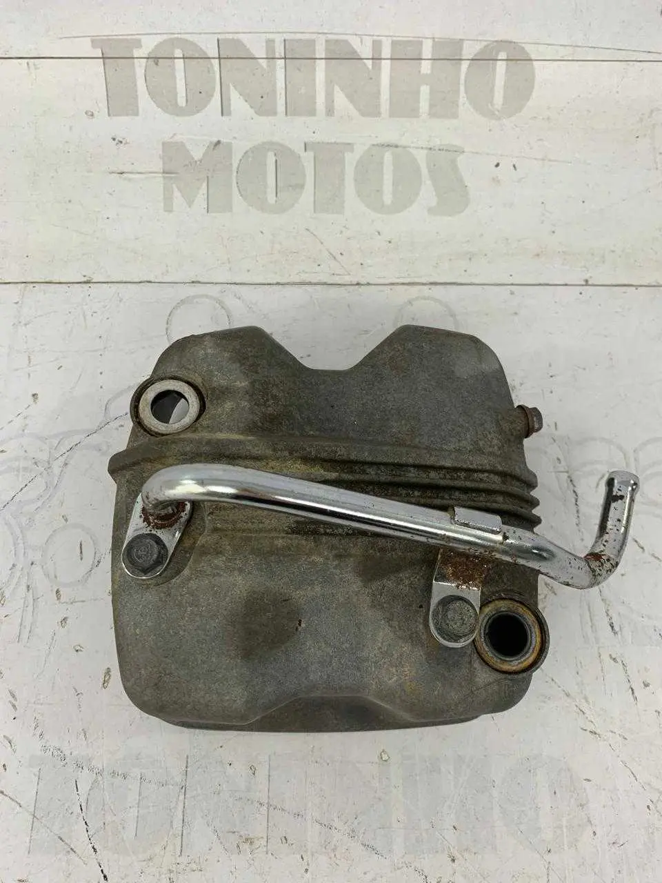 TAMPA CABEÇOTE CATALIZADOR HONDA FAN 125 2009 À 2013